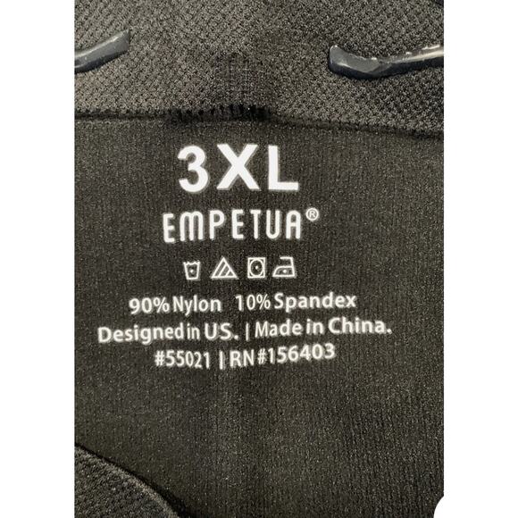 Empetua High-Waisted Shaper Shorts Black Size 3XL - Picture 2 of 5